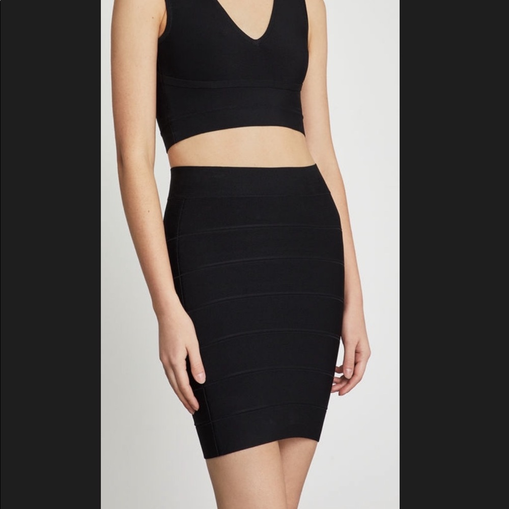 BCBGMaxAzria Bondage Skirt